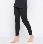 Neva Women Lower with Elasticated Waist- Anthra (Glaccia)