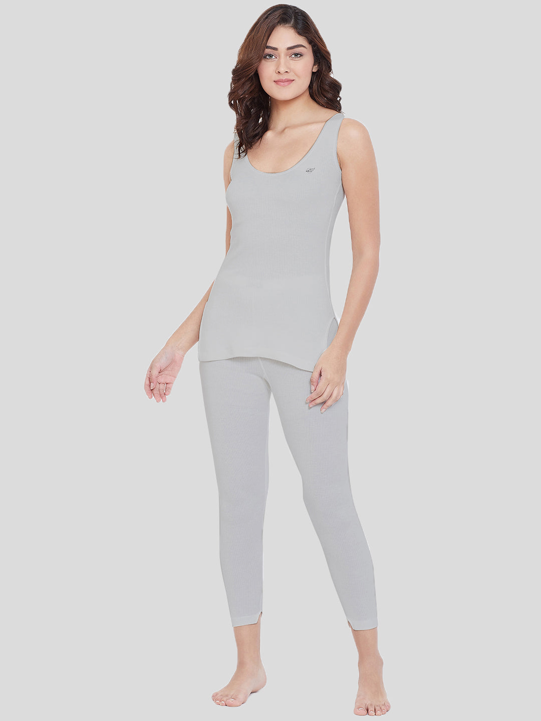 Women's Legging  Thermal - Milange Grey (Velveti)