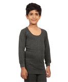 Neva Modal Scoop Neck Full Sleeves Upper and Lower Warmer/Thermal Upper for Kids Unisex (For Boys and Girls)