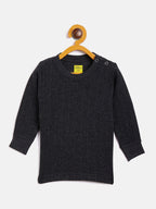 Neva Kids Unisex (Boys and Girls) 2 Uppers Combo Set Esancia Thermal- 1 Anthra and 1 Off White