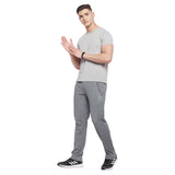 Neva Men Cotton Rich Basic Solid Color Trackpant- Navy Mix