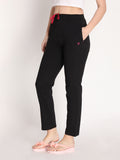 NEVA Women Regular Fit Track pants- Black