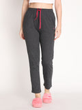 NEVA Women Regular Fit Track pants- Anthra