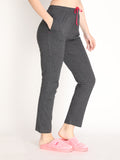 NEVA Women Regular Fit Track pants- Anthra