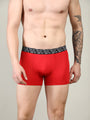 Neva Modal Solid Short Trunk Underwear for Men- Olive, Red, Steel Grey Collection (Pack of 3)