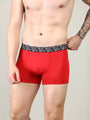 Neva Modal Solid Short Trunk Underwear for Men- Olive, Red, Steel Grey Collection (Pack of 3)