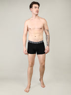 Neva Modal Solid Short Trunk Underwear for Men- Black, Blue, Olive Collection (Pack of 3)