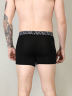 Neva Modal Solid Short Trunk Underwear for Men- Black, Blue, Olive Collection (Pack of 3)