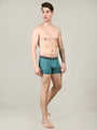 Neva Modal Solid Short Trunk Underwear for Men- Sea Green, Steel Grey, Black Collection (Pack of 3)