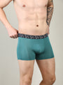 Neva Modal Solid Short Trunk Underwear for Men- Sea Green, Steel Grey, Black Collection (Pack of 3)