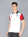 LIVFREE  Men's Regular Fit Polo T-shirt-White