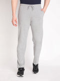 Neva Men's Solid Print Trackpant- Milange Grey