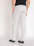 Neva Men's 2 Zip Pkt Diagonal Track Pant- Light Grey