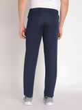 Neva Men's Sweatfree Trackpant with Single Side and back Side Zipped Pocket-Navy