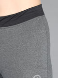 Livfree Women's Capri in Solid Pattern One side zipper pocket - Black