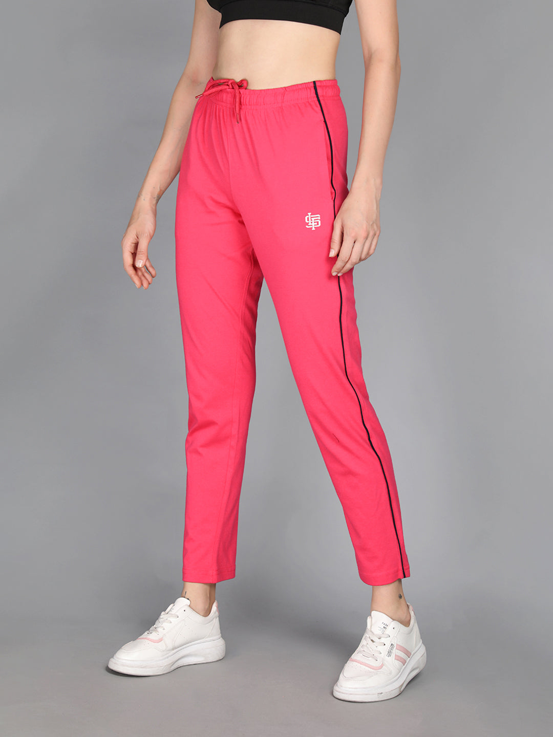 Neva Women Regular Fit Ankle Length Cotton Trackpant