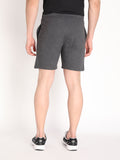 Neva Men's Solid Print Bermuda with side Pocket- Anthra