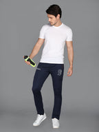 Neva Men Regular Fit Zipped Pocket Track Pant