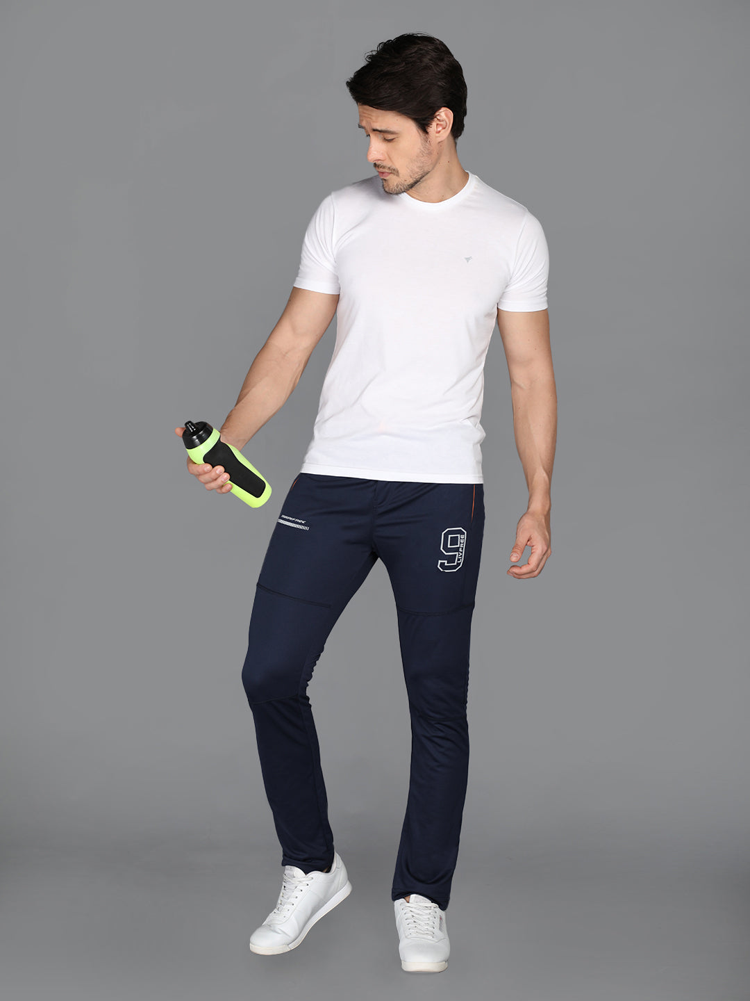 Neva Men Regular Fit Zipped Pocket Track Pant