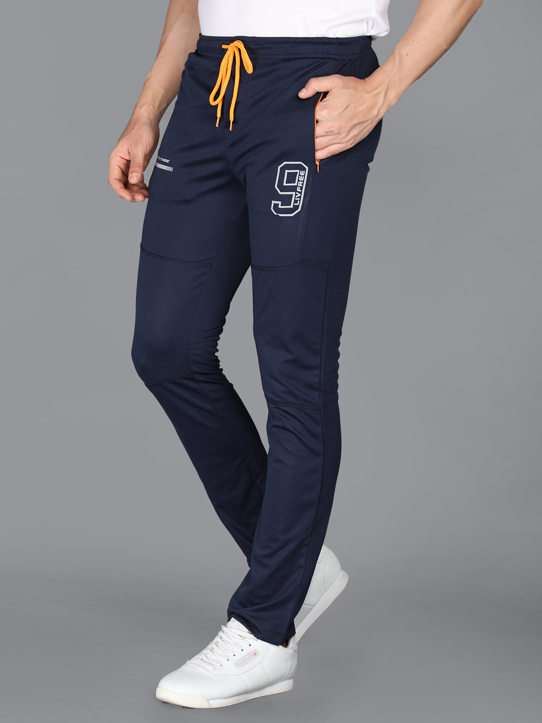 Neva Men Regular Fit Zipped Pocket Track Pant