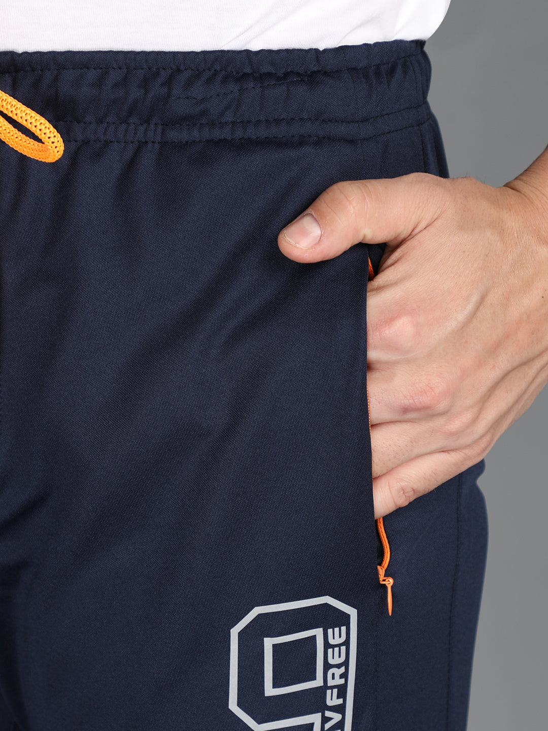 Neva Men Regular Fit Zipped Pocket Track Pant