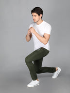 Neva Men Regular Fit Zipped Pocket Track Pant