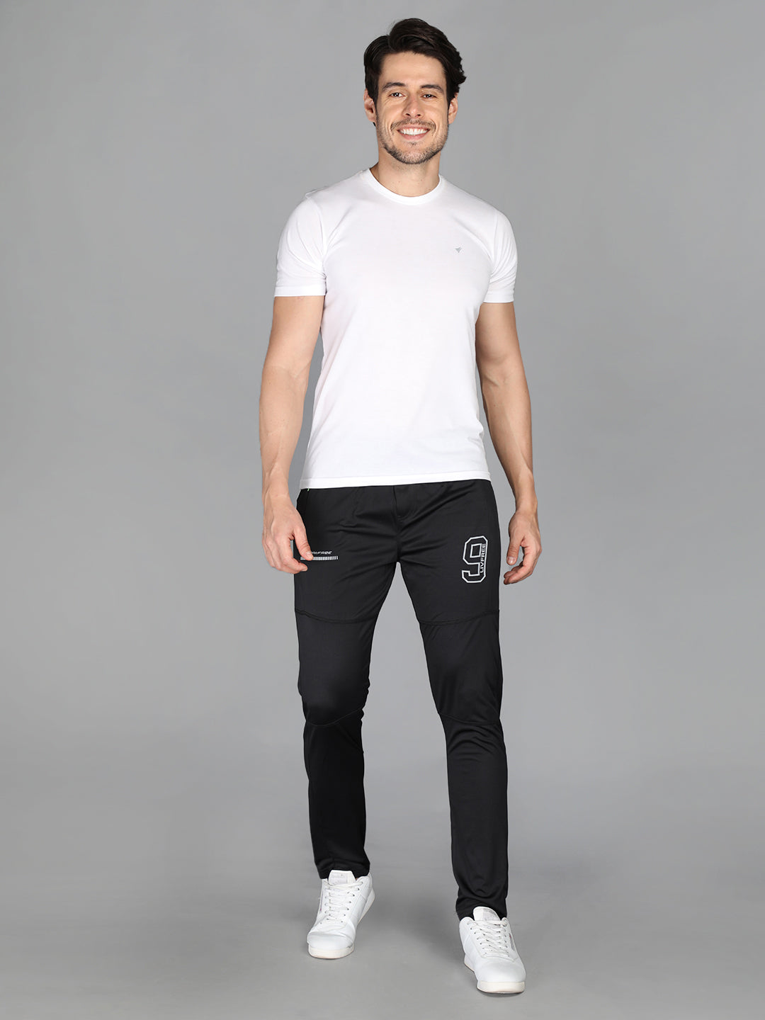 Neva Men Regular Fit Zipped Pocket Track Pant
