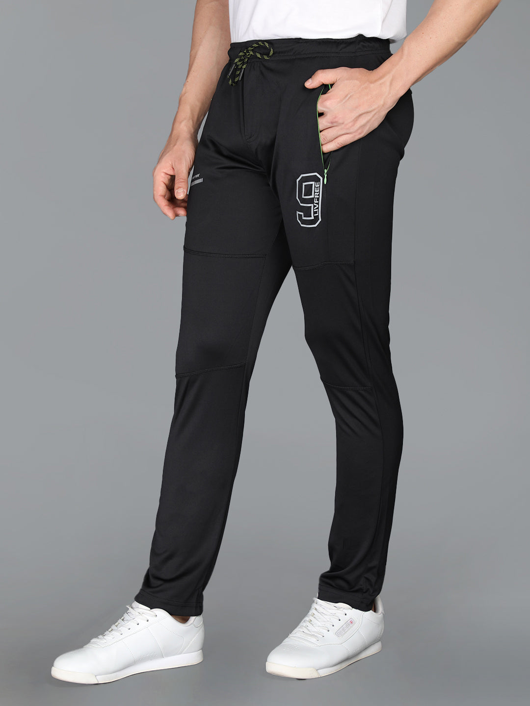 Neva Men Regular Fit Zipped Pocket Track Pant