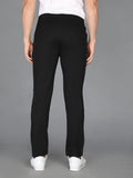 Neva Men's Basic Solid Color Track Pant-Black