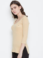 NEVA Velveti Ladies Upper 3-4 Sleeve - Skin (Velveti)