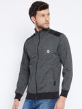 black zip up hoodie
