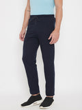 Plain Track Pants For Men- Navy