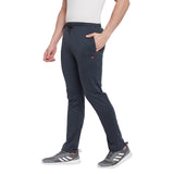 Neva Men Kc Sinker Fabric Trackpant with One Side Zip Pocket- Dark Grey