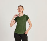 NEVA Women Sweatfree Round Neck Sports T-Shirt