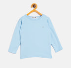Neva Kids Round Neck Full Sleeves Upper- Sky (Glaccia)