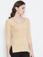 NEVA Velveti Ladies Upper 3-4 Sleeve - Skin (Velveti)