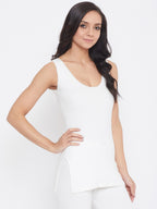 Neva Modal Deep Scoop Neck Sleeveless Thermal Upper for Women