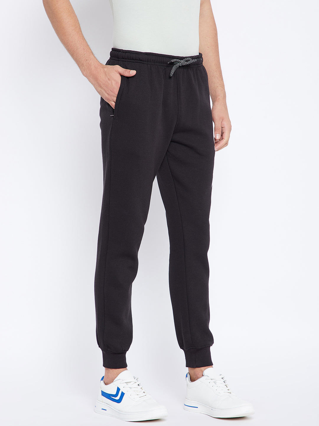 black track pants