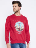 red hoodie men