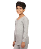 Neva Modal Scoop Neck Full Sleeves Upper and Lower Thermal Upper for Kids Unisex (For Boys and Girls)