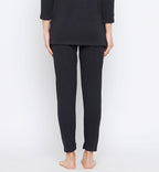 Neva Women Lower with Elasticated Waist- Anthra (Glaccia)