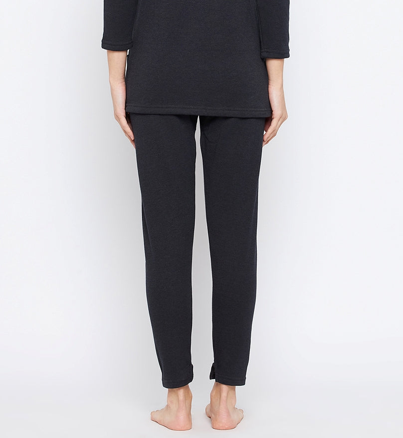 Neva Women Lower with Elasticated Waist- Anthra (Glaccia)