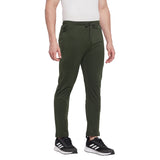 Neva Men Kc Sinker Fabric Trackpant with One Side Zip Pocket- Olive