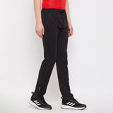 Neva Men's Track Pant in Solid Pattern Side pockets - Black
