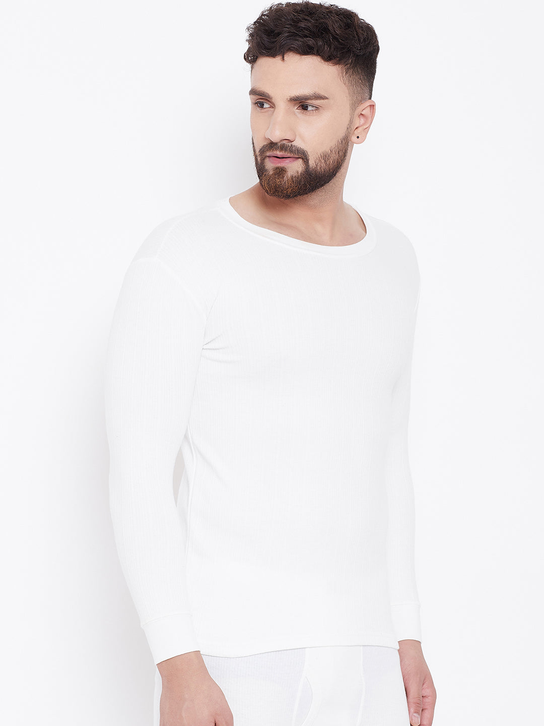 Neva Esancia Crew Neck Full Sleeves Thermal Upper for Men