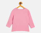 Neva Kids Round Neck Full Sleeves Upper- Coral (Glaccia)