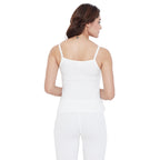 Women's Thermal Camisole Top Off White (Mod Quilt)