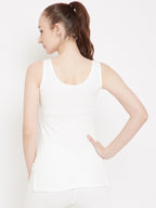 Neva Esancia Deep Scoop Neck Sleeveless Thermal Upper for Women