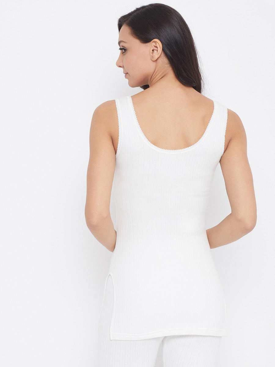 Neva Modal Deep Scoop Neck Sleeveless Thermal Upper for Women
