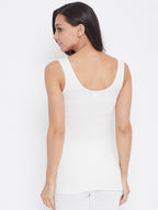 Neva Velveti Deep Scoop Neck Sleeveless Thermal Upper for Women